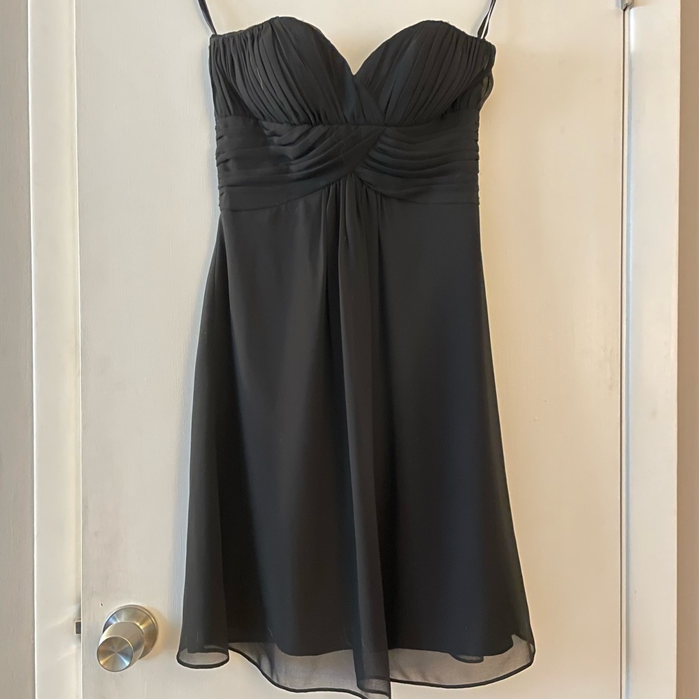 White House Black Market strapless dress